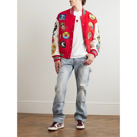 $1250 NEW EMOTIONALLY UNAVAILABLE *RARE* VARSITY JACKET SZ M - Picture 3 of 13